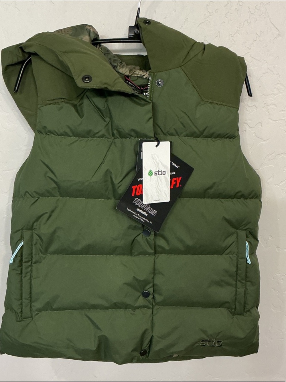 Stio Turnbolt down vest, NWT, S, Pine Forest green - Picture 2 of 13